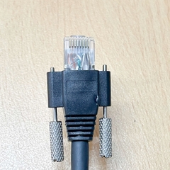 Cáp camera công nghiệp MV-ACC-01-1102-10M Dài 10M Industrial Camera Gigabit Shielded Network Gigabit RJ45 SFTP Ethernet Cable Thumbscrew Locking Shielded For GIGE industrial CCD Cameras and CCD basler Camera