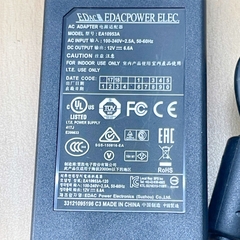 Adapter 12V 6.6A 80W EDAC EA10953A Connector Size 5.5mm x 2.5mm