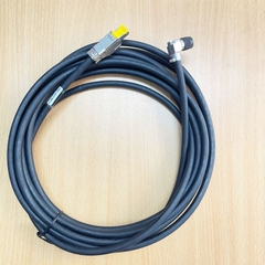 Cáp FA_14391611 EKRK 134123/LVDS Camera Right Angle Hirose HR10A-10P-12P(73) 12 Pin Female to RJ45 Male Dài 6M For Industrial Camera Cable