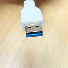 Cáp Kết Nối Máy Scanner USB 3.0 Type A to B Male SuperSpeed Tốc Độ Cao USB 3.0 Cable E119932 AWM 20276 80C 30V VW-1 80°C  White Length 5M