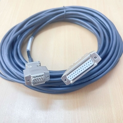 Cáp Điều Khiển RS232 DB9 Male to DB25 Female  28AWG E52853 Cable Black Length 13M