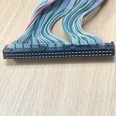 Cáp Bẹ Nhiều Màu Series PLC I/O Cable IDC 64 Pin 2.54mm to Y Splitter IDC Flat Ribbon 40 Pin + 2 IDC Flat Ribbon 10 Pin Length 0.7M