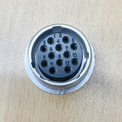 Jack Hàn WEIPU WS28 12 Pin Female Cicular Connector For Industrial Electrical Cable Connector Plug Socket