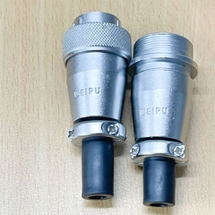Bộ Hàn Rắc Âm Dương WEIPU WS28 12 Pin Male/ Female Docking Waterproof Cable Connector 10A Aviation Connector IP67