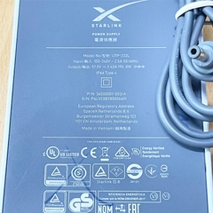 Adapter 57V 3.42A 195W STARLINK UTP-232L DC Size 5.5mm x 2.1mm dùng cho bộ định tuyến vệ tinh Starlink Gen 3 Dish