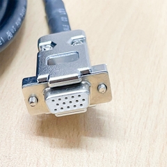 Cáp APCS-EN08MMM SCSI MDR 14Pin to HD 15 Pin D-Sub VGA Female Dài 8M Cable E345521 5Pr x 24AWG DUAL FLEX F/F5X2X24AWG