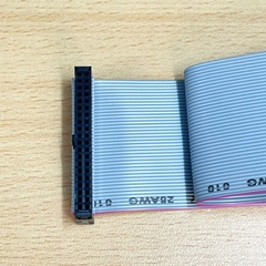 Cáp Kết Nối I/O PLC Cable IDC 40 Pin 2.54mm to Y Splitter 4 IDC Flat Ribbon 10 Pin Dài 0.5M