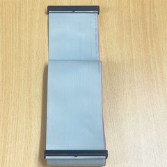 Cáp SCSI IDC 64 Pin 2.54mm Pitch Female to Female Cable 0.5M Flat Ribbon 1.27mm 64 Way 81.3 mm Width Grey For Terminal Block Interface