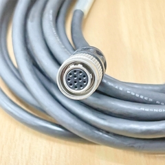 Cáp Connector Plug Hirose 12 Pin Female HR10A-10P-12S(73) to Connector GX16 8 Pin Female Circular Dài 5M