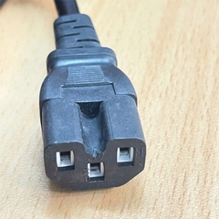 Dây Nguồn NEMA 5-15P to C15 10A 1250V 3x1.5mm² E55349 LP-30B For PDU UPS And Cisco Router Juniper Networks Power Cord Cable Length 1M