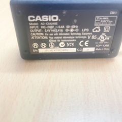 Adapter 5.4V 2.41A CASIO AD-C54240E Connector Size 2.5mm x 1.0mm Hàng Original Đã Qua Sử Dụng For Camera Battery Charger Power Supply Cord