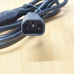 Dây Nguồn Máy Chủ UPS PDU Server Rack AC Power Cord IEC60320 IEC C13 to IEC C14 10A 250V 3x1.04mm² Dài 2M