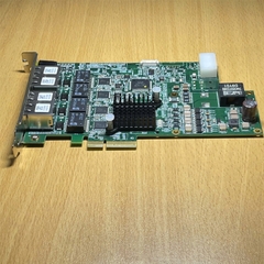 Card mạng ADLINK PCIe-GIE74  PCIE X4 RJ45 Quad 4 Port Industrial Network PoE - PC Card (GigE) cho Camera công nghiệp Basler