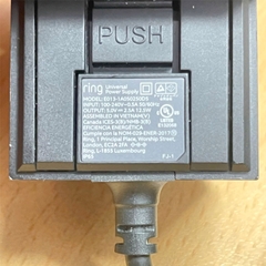 Adapter 5V 2.5A 12.5W E013-1A050250D5 Connector Size 3.5mm x 1.35mm For Ring Stick Up Cam Battery