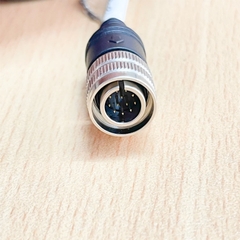 Cáp M12 12 Pin Connector Hirose HR10A-10TPA-12P(73) 12 Pin Male to 12 Core Open End Dài 0.5M For Power IO Cable Industrial Camera Hirose HR10 Series Circular