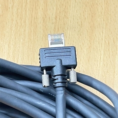 Cáp mạng có vít khóa GIG E-R10M dành cho camera công nghiệp Basler Dài 10M Industrial CCD Camera RJ45 10 Gigabit Cable with Locking Screw CAT6 S/FTP AWG E35664-L STYLE 20276 VW-1 80C HIRAKAWA KL