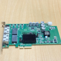 Card Mạng Máy Chủ Intel I350 Chip PCIE 1672E/1674E A119A3167211-01 X4 RJ45 Quad 4 Port Industrial Network Card PoE Vision Frame Grabber NICs Gigabit Ethernet Lan 1000Mbps