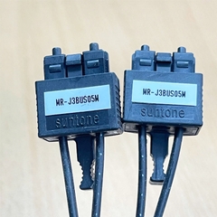 Cáp Quang MR-J3BUS05M Dài 0.5M Fiber Optic Cable For PLC, Servo Driver Mitsubishi MR-J4 Series, MR-J3 Series  MR-J4-B_ / B_-RJ, MR-J4-DUB_ / DUB_-RJ, MR-J4W_-B MR-J3-B_ / BS_ / B_-RJ006 / B_-RJ004 / B_-RJ080W / MR-J3W -B_