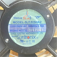 Quạt Làm Mát Thoát Khí SANJIN SJ1225HA2 120x120x25mm 1 PHASE 220-240VAC 50/60Hz 0.10A Speed Rating