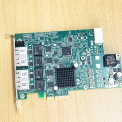 Card Mạng ADLINK PCIe-GIE74Px4 GigE Vision Power over Ethernet Frame Grabber Video CaptureCards 4 Port Intel(R) I210 Gigabit Network Jumbo Packets up to 9014 Bytes
