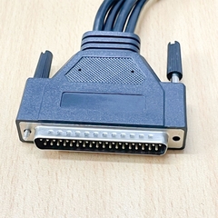Cáp chuyển đổi DB37 Male Dsub to 4Port DB9 Male D-sub Uart Cable Adapter Dài 0.3M For C104H,C104H/P,CI-134,CI-134I,CI-134IS,CP-114,CP-114I,CP-114IS