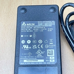 Adapter DELTA MDS-060AAS24 B 24V 2.5A DC Connector Size 4 Pin Mini Din 10mm