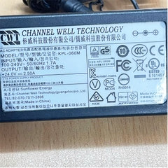 Adapter 24V 2.5A 60W Original CWT Channel Well KPL-060M Connector Size 5.5mm x 2.5mm