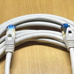 Cáp mạng Ethernet S/STP Cat6A/Cat7 10G   STRAND TWIST-PAIR 4P 26AWG Lenght 5M White