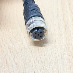 Cáp I/O KOL-1205-G10M-R M12 5 Pin A-Code Female to 6 Core End Dài 5M  Aviation Sensor Connector Industrial Cable for Device Network Fieldbus Module