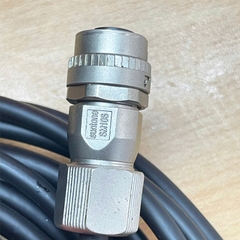 Cáp ASD-B3EN1015 Dài 15M Cable 1394A 6 Pin to Sunfone SM10 S10 Pin Female Connector For Servo Driver Delta ASDA-A3 ASD-E3-1021-E