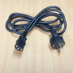 Dây Nguồn 2 Chân Tròn Power Cord KKDK KKP-4819D KKS-13A 16A 250V Schuko CEE7/7 Plug to C13 Dài 1.8M