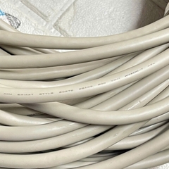 Dây Cáp 50 Lõi Có Chống Nhiễu Hitachi 50 Core x 0.52mm² 28AWG 80C VW-1 -F- Grey 0D Ø 6.8mm Dài 1M Cable in Japan