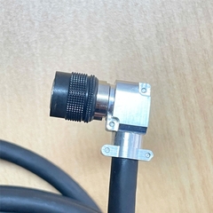 Cáp EKRK 134123 REV.02 FA_14391611 AVT Camera Right Angle Hirose HR10A-10P-12P(73) 12 Pin Female to RJ45 Male Dài 6M For Industrial Camera Cable