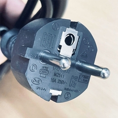 Dây Nguồn 2 Chân Tròn Cisco 72-0460 Volex M2511 V1625 AC Power Cord Europe Plug Schuko CEE 7/7 to IEC320 C13 10A 250V 3x1.0mm² Length 2.5M