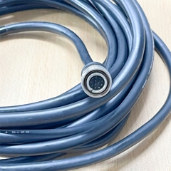 Cáp điều khiển KEYENCE OP-87528 Dài 5M Hirose HR10A-10TP-12P(73) 12 Pin Male to DB9 Female