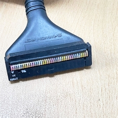 Cáp IOLINK SAMWON ACT R40H/20HH-20S-2A,1A IDC 40 Pin 2.54mm Pitch to 2 IDC 20 Pin Pitch Dài 2M For PLC XBM Breakout toSuit XBE Terminal Board