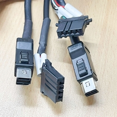 Cáp SMAC E/P Linear 5M DB26 Pin 3 Row to 2 ENCODER L AXIS JST AND 2 POWER L AXIS