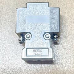 Vỏ Ốp DDK 17J-9 Connector Metal Shell Silver For D-Sub 9 Pin RS232 15 Pin VGA Series