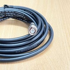 Cáp BNC Male to BNC Male Cable Assemblies DIY Dài 4M For Camera ,Audio, Video Application.