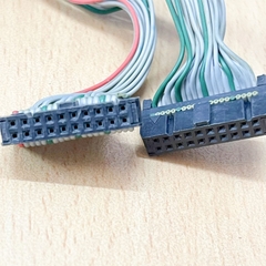 Cáp Bẹ Nhiều Màu Rainbow IDC 40 Pin 2.54mm to Y Splitter 2 IDC 20 Pin Rainbow Length 25Cm