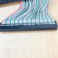 Cáp Bẹ Nhiều Màu IDC 64 Pin 2.54mm Pitch 2x2x32P Female 64 Wire to 7 IDC 20 Pin Female For Industrial Connectors Cable IDC
