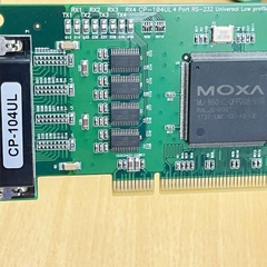 Card PCIe/UPCI/PCI Serial Cards Moxa PCI 4X CP-104UL-DB9M Multiport Serial Adapter