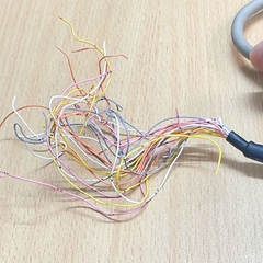 Cáp I/O SAMWON ACT IOLINK C20H0-10PU-4 Dài 0.5M IDC 20 Pin Pitch 2.54mm to 20 Core Open Cable IOLINK E341401 VW-1 10P X 28AWG SAMWON ACT