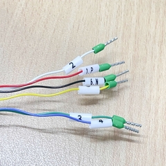 Cáp Hirose HR10A-7P-6S73 6 Pin Female to 6 Core Dài 5M Industrial Camera Power Trigger IO Signal For Basler AVT GIGE Sony CCD Industrial Camera