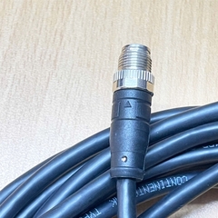 Cáp Điều Khiển DK-G-XC-M12EN-M8SR-10M-N Dài 10M Cable M12 X-Code 8 Pin Male to RJ45 CAT5E Shielded For Cognex Industrial Camera