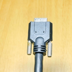 Cáp USB3.0 Type A to Micro B chốt khóa bắt vít dùng cho Camera công nghiệp, Máy in scan, HD Player, Box ổ cứng - Cable USB3.0 AM-Micro B Screws Locking Dài 3M