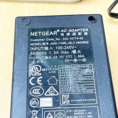 Adapter 48V 1.66A ADS-110RL-48-3 480080E Chân cắm DC Size 3.5mm x 1.35mm dùng cho bộ định tuyến Aruba Wirelss Access Poin APINH303 AP-303H207/303/305/3xx/5xx