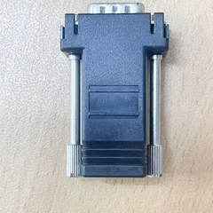 Đầu chuyển đổi RS232 DB9 Male to RJ45 Female