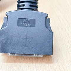 Cáp điều khiển tín hiệu DUAL C/D PHY MDR 36 Pin Male to Male 36P  Dài 2.5M AMPHENOL SPECTRA-STRIP 8 PAIR 28AWG (UL) STYLE 202/6