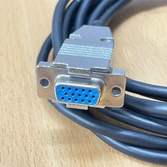 Cáp Connector Hirose HR10A-7P-4P(73) 4 Pin NT-4P-3V Male to HD DB15 VGA Female Dài 3M